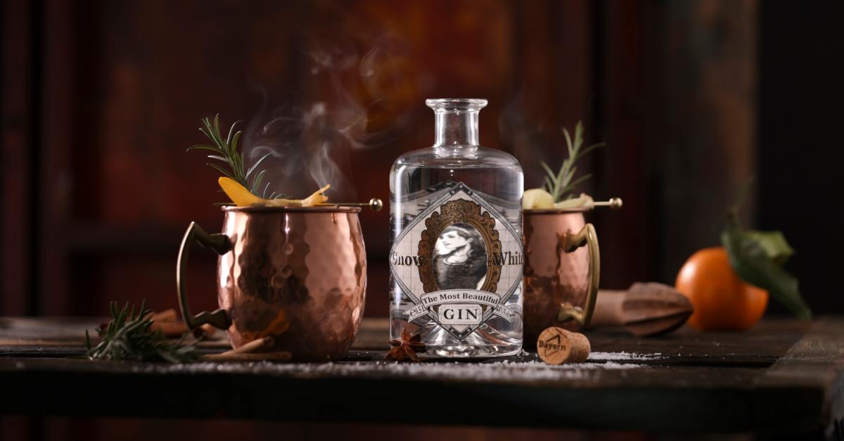 Recipe for fruity-spicy mulled gin by "Snow White" Gin