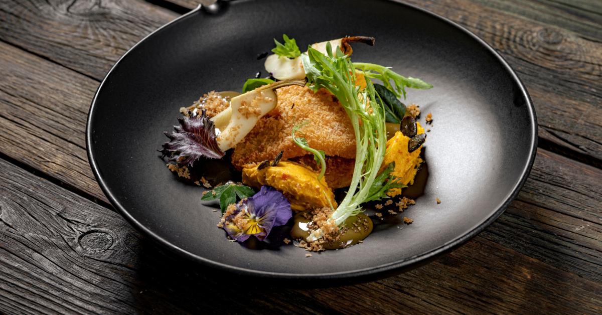 Recipe for a Pumpkin variation with winter spiced pear