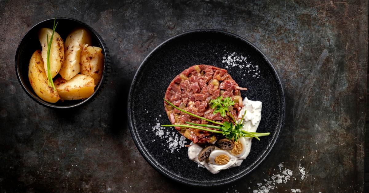 Recipe for tartare with potates